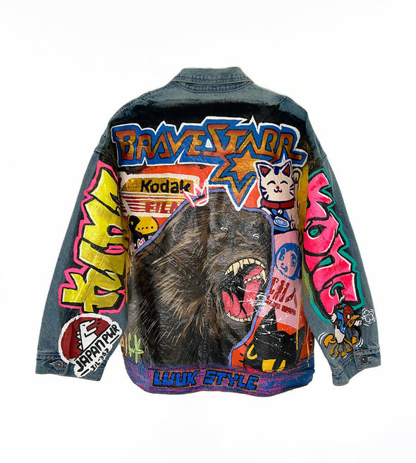 Hand-painted jacket Kingdom