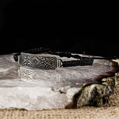 Ephesus Jewelry - Mens Stylish Bracelet In Sterling Silver