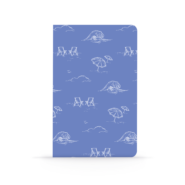 Seaside Toile Classic Layflat Notebook