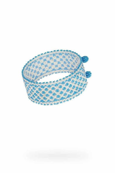 MEDIUM BRACELET - SKY BLUE/SILVER