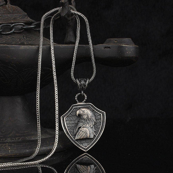Ephesus Jewelry - American Eagle Pendant Sterling Silver