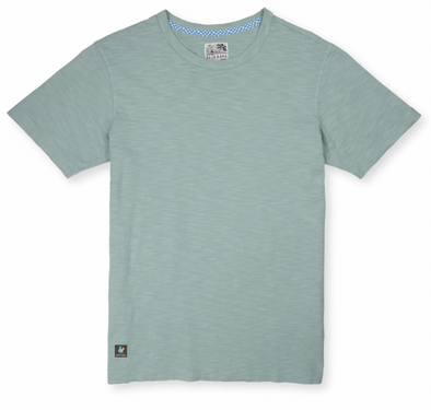 SOLID SAGE GREEN - SLUB PIMA TEE