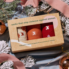 Load image into Gallery viewer, Boxed Set socks that stop violence against women
